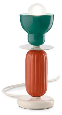 Immagine prodotto di DECO' BERIMBAU C2602, Lampada da Tavolo in Vetroceramica, Ferroluce