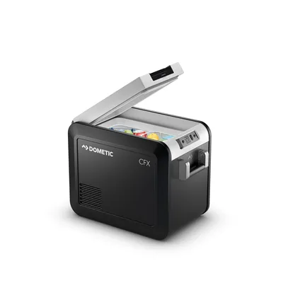 Produktbild von Dometic CFX3 25 AC/DC Kompressorkühlbox Kühlbox 25 Liter schwarz, grau EEK C