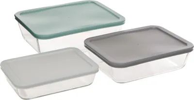 Produktbild von 3er-set aufbewahrungsdosen aus glas - 5 five simply smart