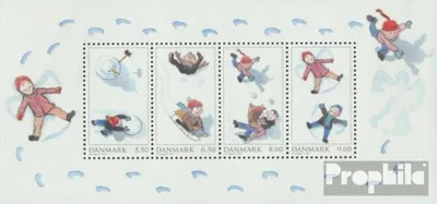 Produktbild von Briefmarken Dänemark 2009 Mi Block37 (kompl.Ausg.) postfrisch Spiele