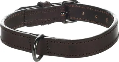 Produktbild von Flamingo Halsband Denver braun, Größe: S-M / Breite: 20 mm