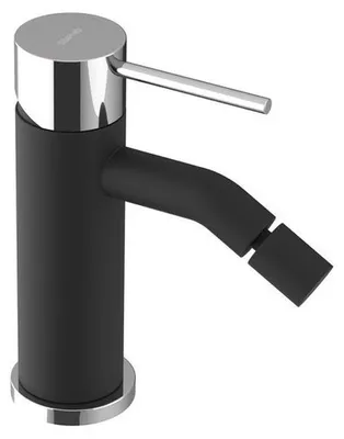 Produktbild von Sapho ULTRAMIX Bidetarmatur, Schwarz matt/Chrom