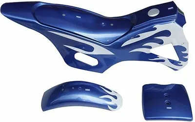 Produktbild von Verkleidungs SET Blau Mini Cross 49 ccm Dirt Bike Pit Bike HMParts