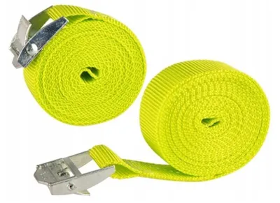 Obrázok produktu pre TXR Upínací popruh s kovovou sponou 25mm fluo žltý