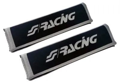Productafbeelding van Simoni Racing CC7 veiligheidsgordelbeschermer, microvezel, zwart