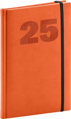 Obrázok produktu pre Týždenný diár 2025 Vivella Top orange