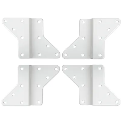 Produktbild von Universal VESA Erweiterung weiss für Wand- Monitorhalterungen um 20 cm VESA 200 Adapter Modell: AD7WK