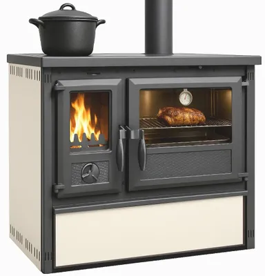 Produktbild von Outdoor-Küchenofen Außenküche Holzherd Modell Forno - creme - 6 kW