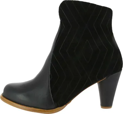 Produktbild von Neosens Stiefeletten mit Absatz Damen S935 RESTORED SKIN-VESUBIO EBONY/ BEBA Farbe Schwarz