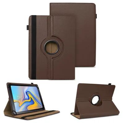 Produktbild von Schutzhülle für T-Mobile REVVL Tab 5G Tablet Hülle Tasche Case 360 Grad DrehbarFarben:Braun