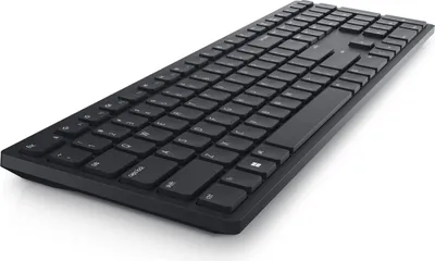 Obrázek produktu pro DELL Klávesnice Pro – KB500 - španělština (QWERTY), Plná velikost (100 %), Bezdrátový, RF bezdrátový, QWERTY, Černá