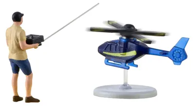 Produktbild von Viessmann 1563 - H0 Hobbypilot mit ferngesteuertem Hubschrauber - Neu