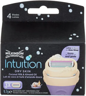Produktbild von Wilkinson Rasierklingen Wilkinson Intuition Klingen Trockene Haut - 3 Klingen