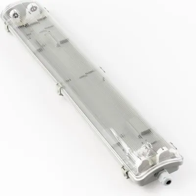 Obrázek produktu pro Hermetické svítidlo pro LED zářivky 2x120cm IP65 Dílenské svítidlo