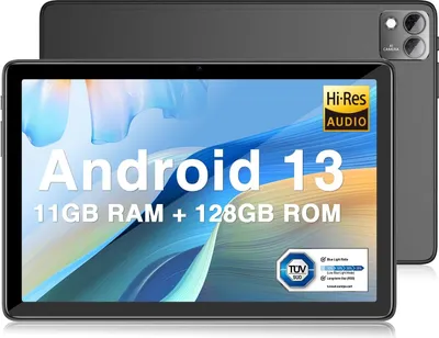 DOOGEE T10S Android 13 Tablet 11GB + 128GB (TF 1TB) 10.1 Zoll 6600mAh Touch Screen 8.4mm Ultra-Thin Unisoc T606.8MP 5MP Widevine L1 Tablet, Dual 4G