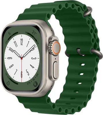 Image de Bracelet Pour Apple Watch 1/2/3/4/5/6/7/8/9/10/Se 42/44/45 Vert