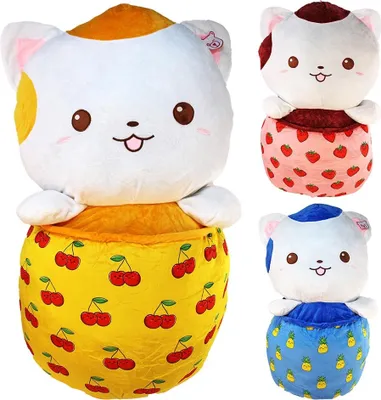 Produktbild von Bubble Tea Katze Set - ca. 60 cm