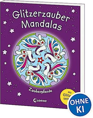 Immagine prodotto di Mandala scintillanti - Cavalli magici