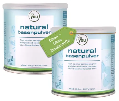 Zdjęcie produktu dla dla Ciebie naturalny basenpulver Doppelpack