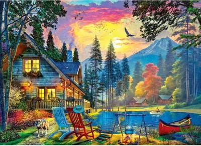 Produktbild von Master Pieces Puzzle Last Days of Summer 1000 Teile bunt