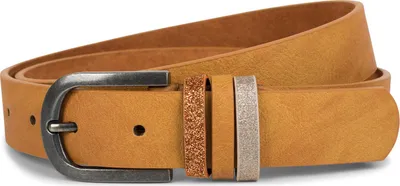 Produktbild von styleBREAKER Damen Gürtel Uni mit Glitzer Schlaufe, kürzbar 03010091