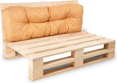 Immagine prodotto di Schienale cuscino per pallet in poliestere BANANAIR 120x40x15 cm arancione