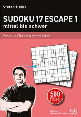 Produktbild von Sudoku 17 Escape 1 - mittel bis schwer