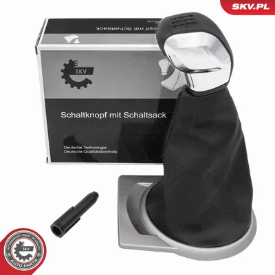 Produktbild von gałka zmiany biegów z mieszkiem CITROEN C4 I, 96738471VV, czarny, 5B