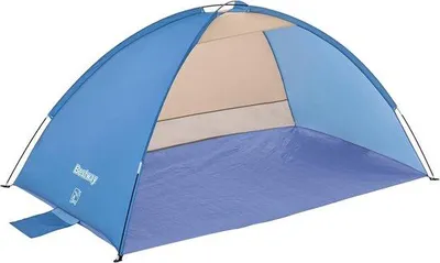 Produktbild von Famanu Strandzelt 200 x 120 x 95 cm - Geräumiges Strandzelt mit UV-Schutz