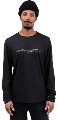 Produktbild von Jones Recycled Tech Langarmshirt, Farbe: Stealth Black, Größe XL
