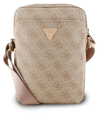 Immagine prodotto di GuessPoliuretanotriangolo logo 8 pollici custodia per cellulare 4g Beige Beige Taglia unica