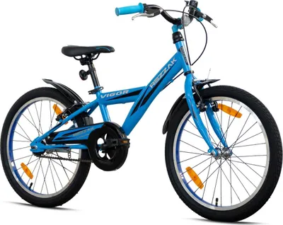 Produktbild von 20 Zoll Jungen Fahrrad Blau – Neues Kinderfahrrad mit 26 cm Rahmenhöhe, sicher & robust  Für Kinder ab 6-8 Jahre -079