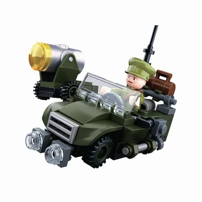 Produktbild von M38-B0678B - Mini-Bauset Geländewagen