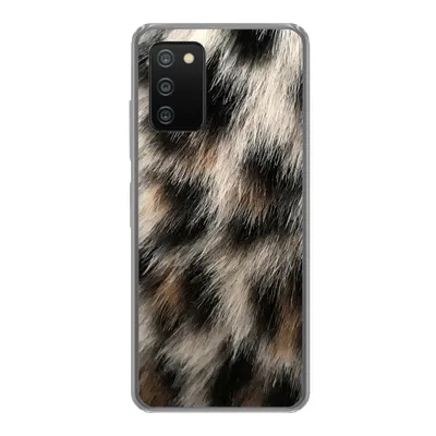 Produktbild von MuchoWow® Handyhülle Schutzhülle Hülle für Samsung Galaxy A03s Nahaufnahme Pantherdruck Silikon Softcase Handy Hülle - Schutz