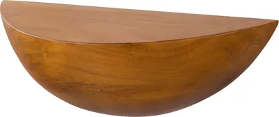 Image de MASSIVMOEBEL24 | Étagère murale en bois d'Acacia 100x15x15 naturel laqué MONTREAL #138