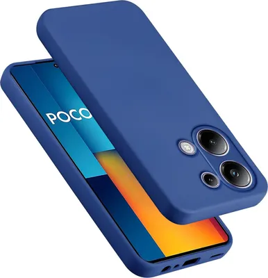 Immagine prodotto di Cadorabo Custodia per Xiaomi Poco M6 Pro Custodia in silicone per telefoni cellulari Custodia in silicone liquido, resistente ai graffi e agli urti per Xiaomi Poco M6 Pro