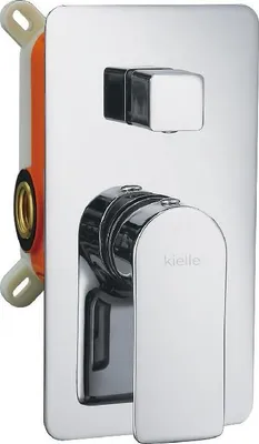Produktbild von kielle Vega - Unterputzarmatur für 2 Verbraucher, mit Einbaukörper, verchromt 10318200