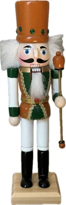 Nussknacker aus Holz, 25 cm, Weihnachtsdeko