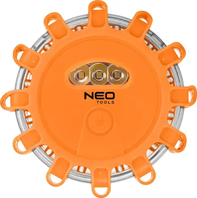 Zdjęcie produktu dla Lampa Awaryjna Flara Ostrzegawcza 12 diod LED Magnes Wodoodporna 360 NEO