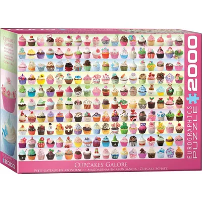 Immagine prodotto di EUROGRAPHICS Puzzle colorato Cupcakes 2000 pezzi