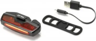 Image de XLC CL-R21 Feu arrière à accu pour toutes les roues, rouge/noir
