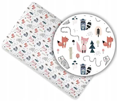 Produktbild von Spannbettlaken für Kinderbett 60x120 cm - 100% Baumwolle -