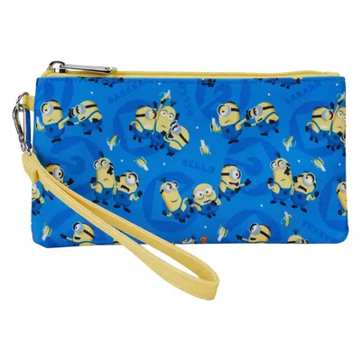 Produktbild von Loungefly Minions Brieftasche Drucken Blau  Blau One Size