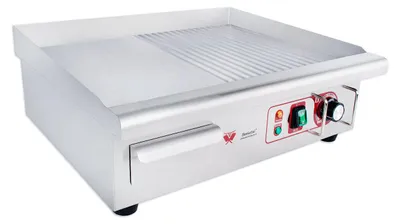 Produktbild von Beeketal Gastro Grill Bratplatte Grillplatte , Modell:BGP-IV