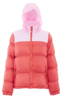 Image de Jika damen wattierte steppjacke - couleur rose "sommerrot", taille XL