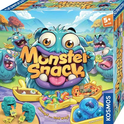 Immagine prodotto di KOSMOS Monstersnack, Merkspiel, Zuordnungsspiel, Kinderspiel, ab 5 Jahren, 685560