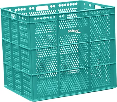 Image de Panier En Plastique Vert Sft