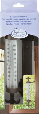 Gartenthermometer-wandthermometer-Gusseisen-Geschenkverpackung