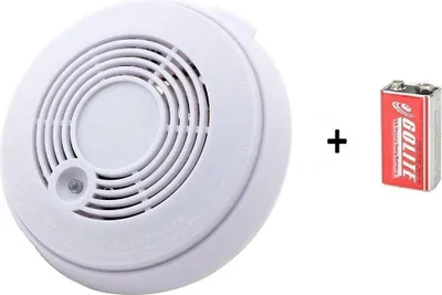 Immagine prodotto di Rivelatore combinato di incendio e CO Secutek - VIP-910S + batteria 9V in omaggio
