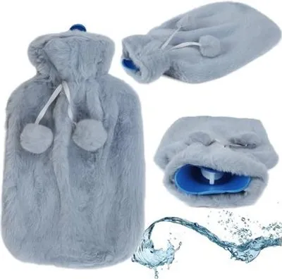 Obrázok produktu pre Termofor w futerku szary 1,7 litra